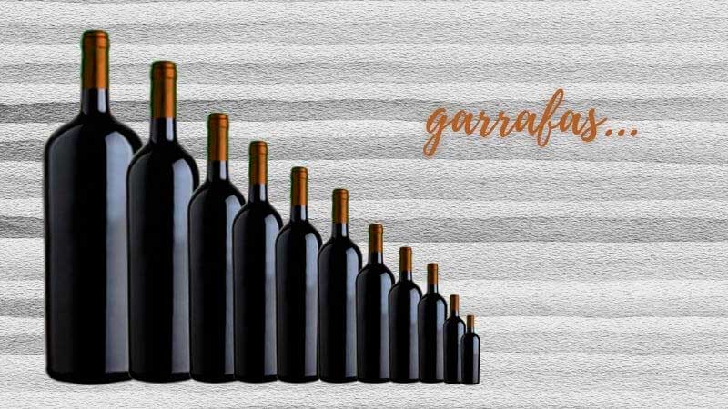 Garrafas de vinho: seus tamanhos, nomes, formatos e curiosidades