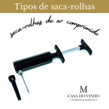 Saca-rolhas de ar comprimido
