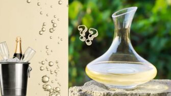 Decantar Champagne! Heresia?